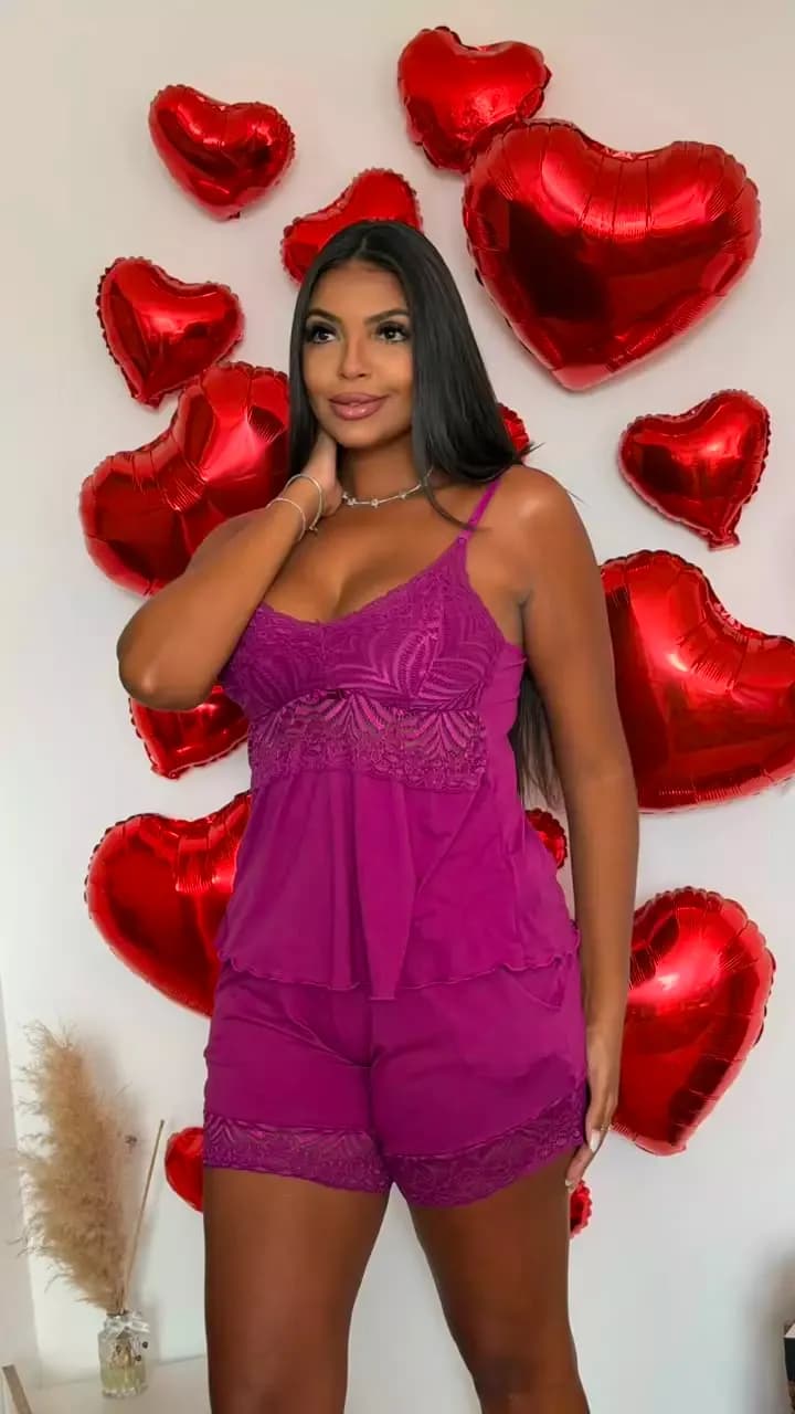 Baby Doll Suede com Bolso, foto 9