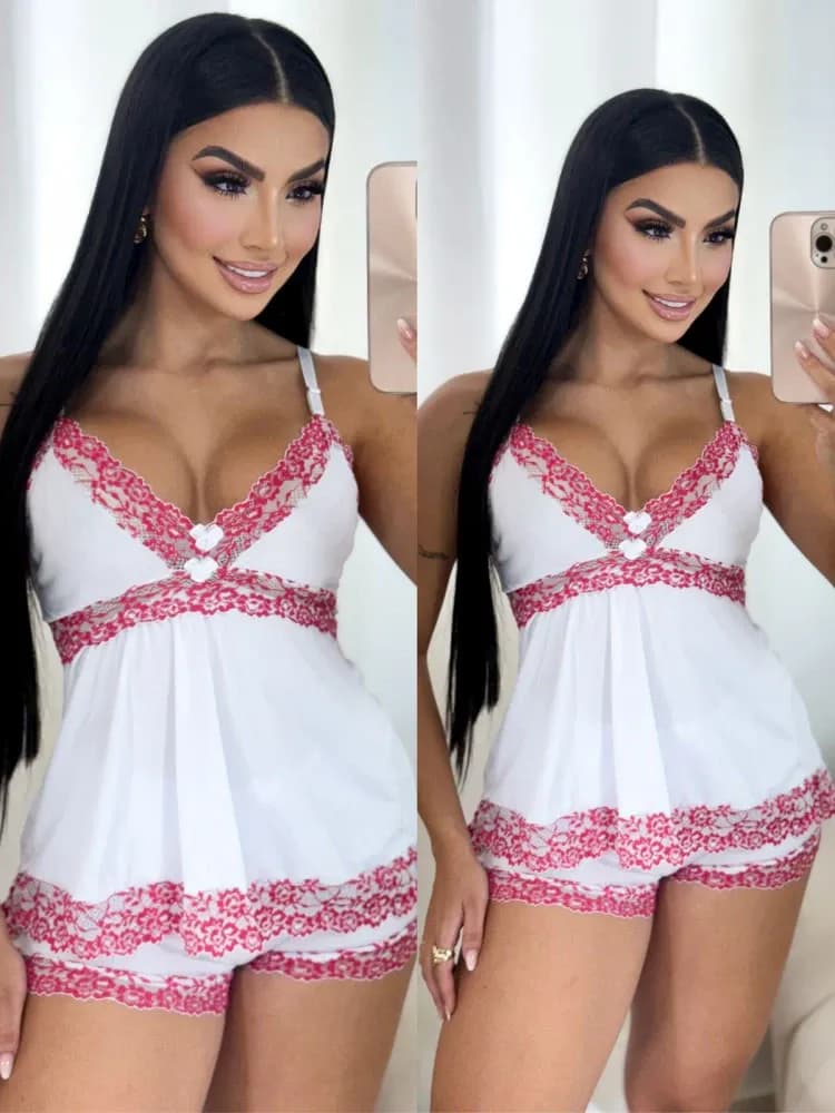 Baby Doll Bruna Aberto Atrás, foto 3