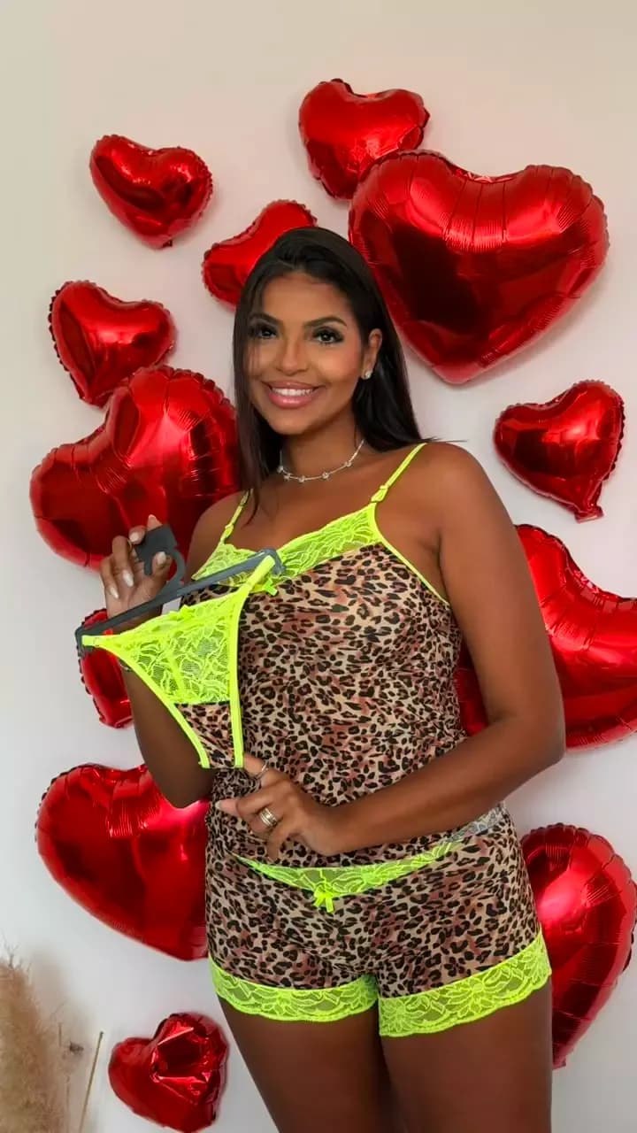 Trio Oncinha 3 Peças Briela