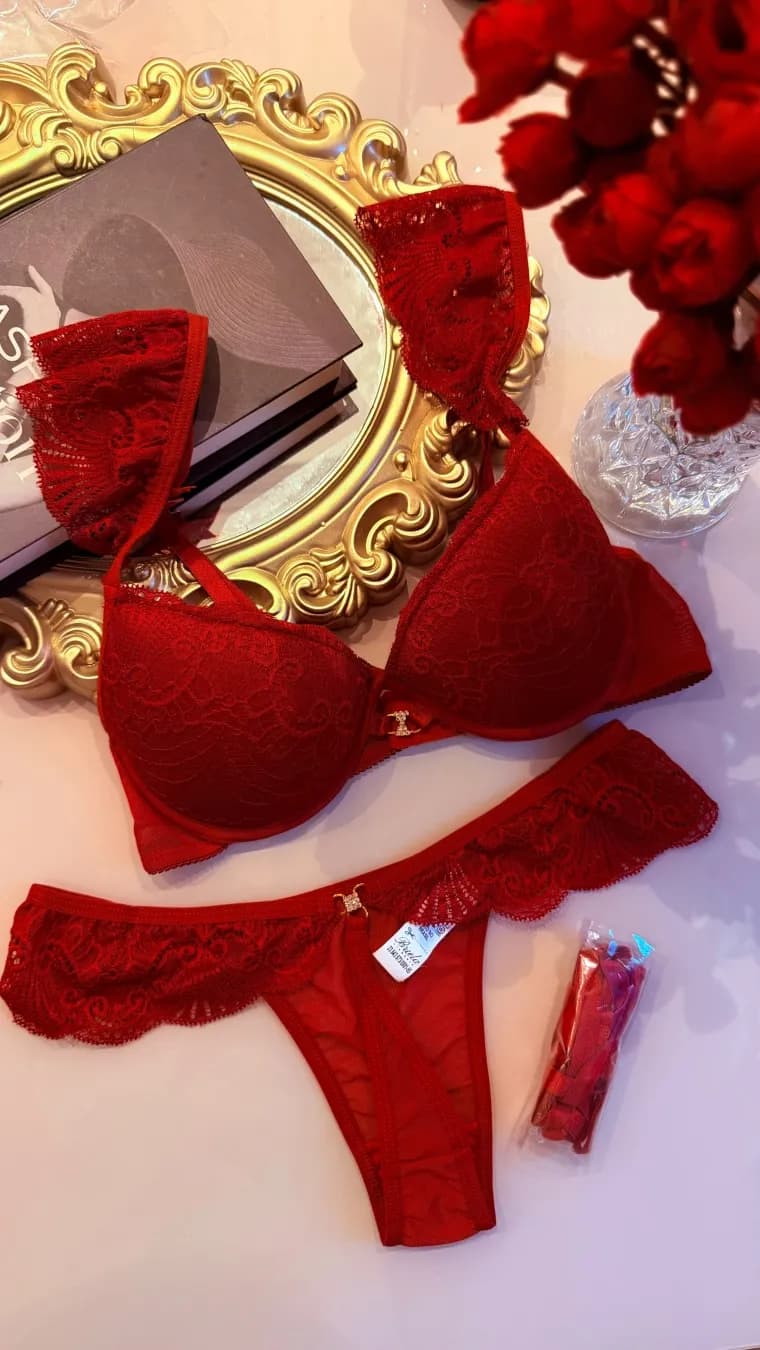 Conjunto sem Bojo Tule Sexy Gabriela, foto 10