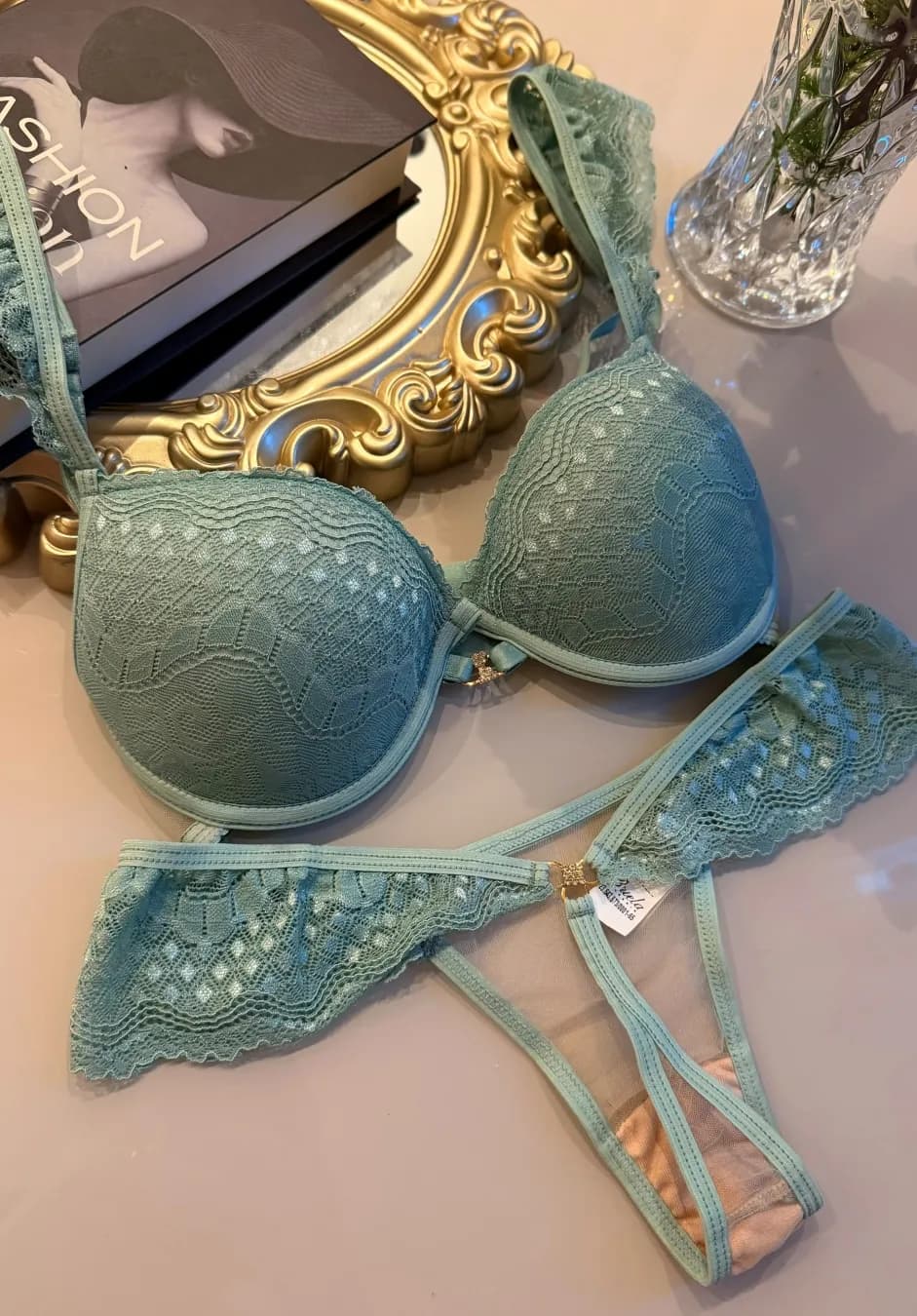 Conjunto sem Bojo Tule Sexy Gabriela, foto 11