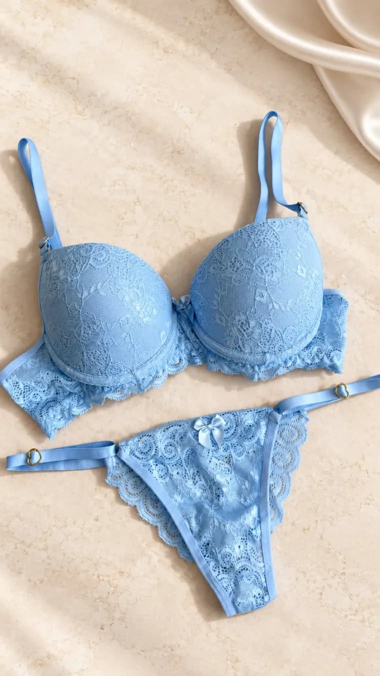 Conjunto com Bojo Rendado Marilia, foto 2