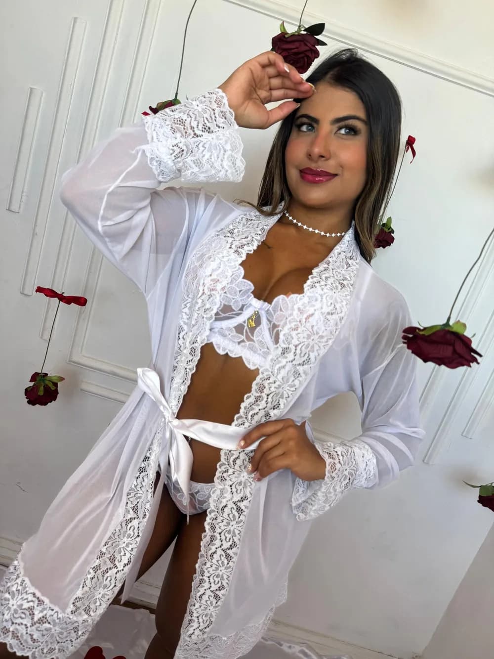 Robe de Tule Manga Longa, foto 2