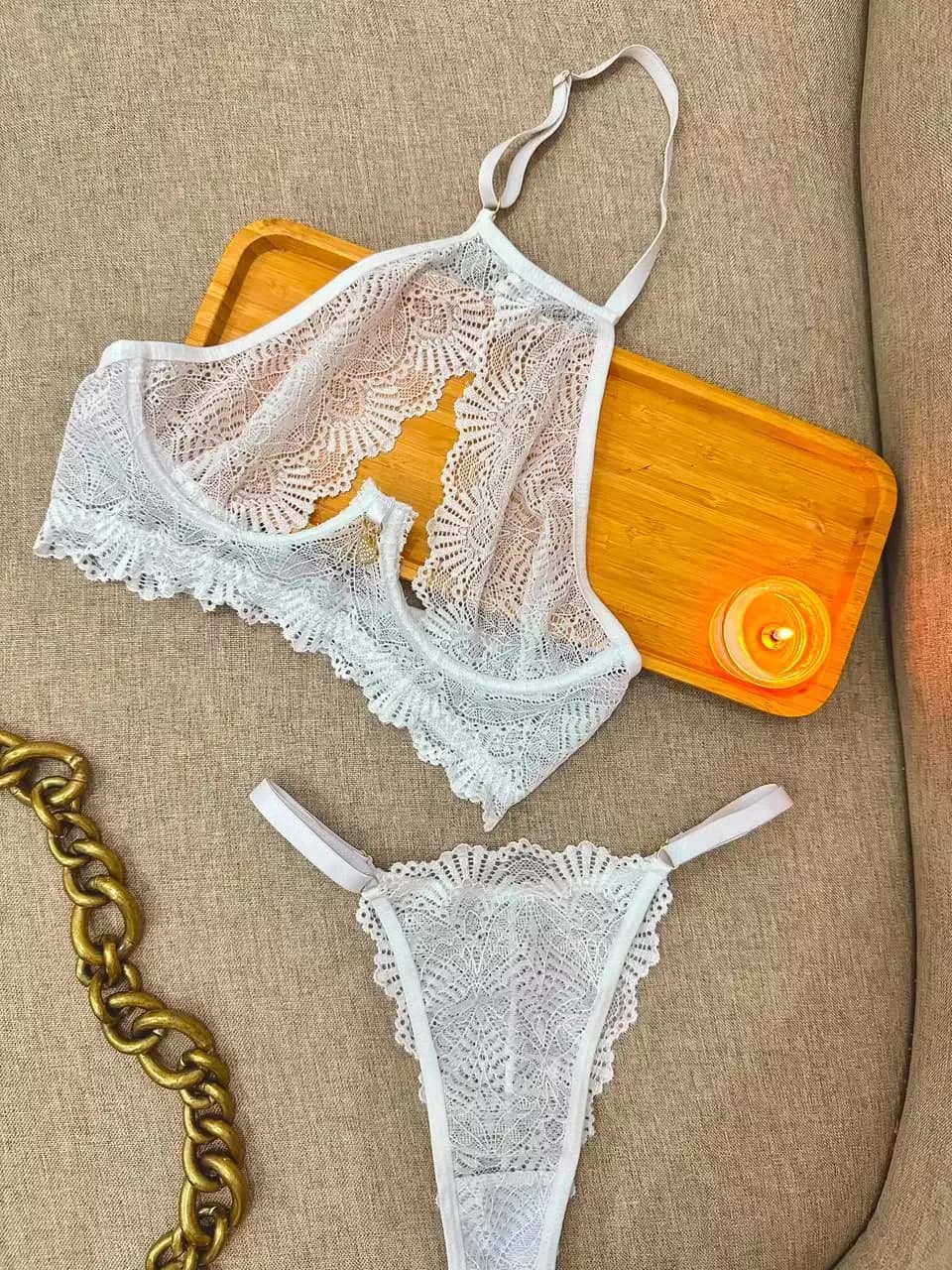 Conjunto sem Bojo Luxo Cintia, foto 3