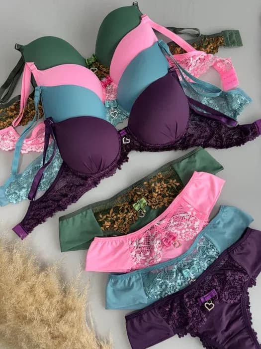 Conjunto Pingente Coracao Briela