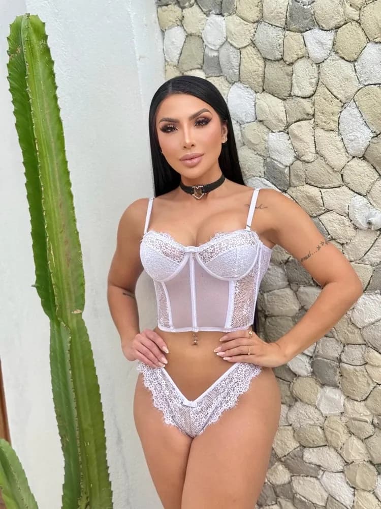 Corselet De Renda Calcinha 1