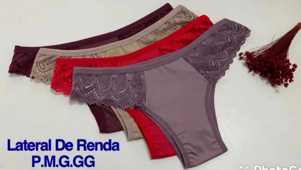 Calcinha Renda Lateral Malu