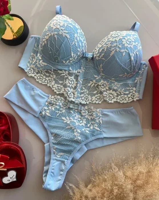 Conjunto C Bojo Sensacao Rendas 3