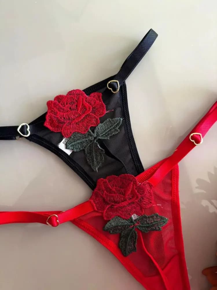 Calcinha Sexy Flor