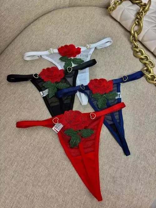 Calcinha Sexy Flor 4