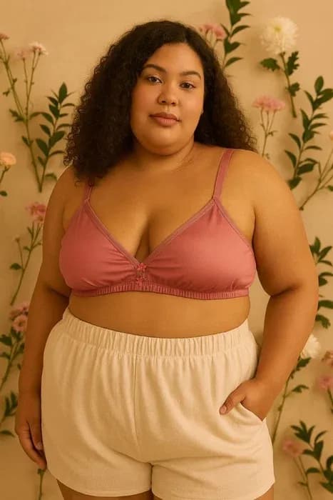 Sutia Microfibra Plus Size Estrelinha 1