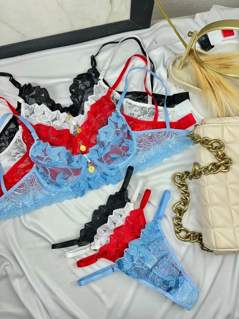 Lingerie Freya Tule Bordado